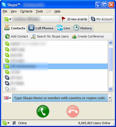 Skype Launcher 4.1 Software